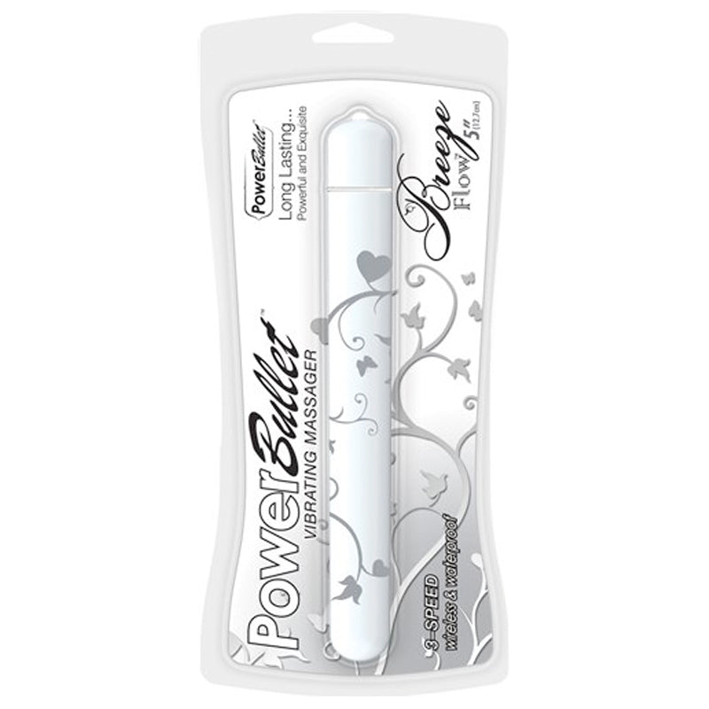 Power Bullet Breeze Flow White 5in