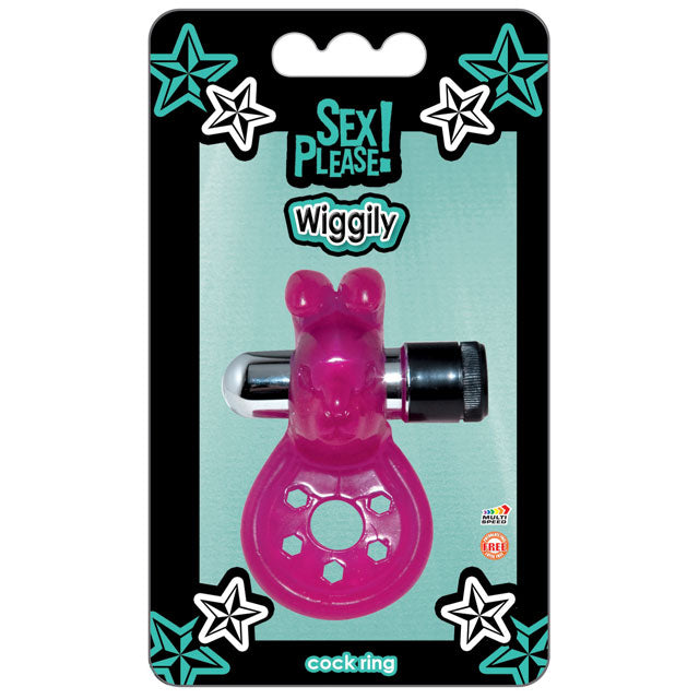 Sex Please! Vibrating Cock Ring (Wiggily)