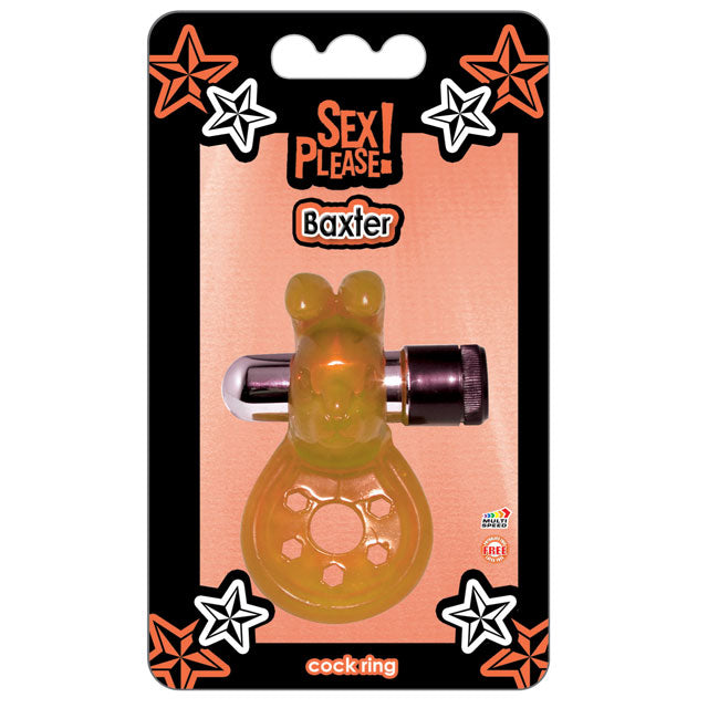 Sex Please! Vibrating Cock Ring (Baxter)