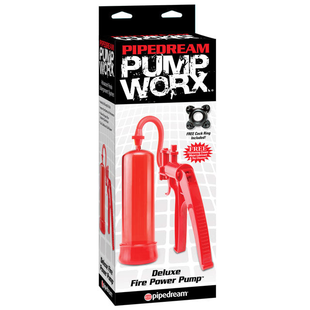 Pump Worx Deluxe Fire Power Pump Red