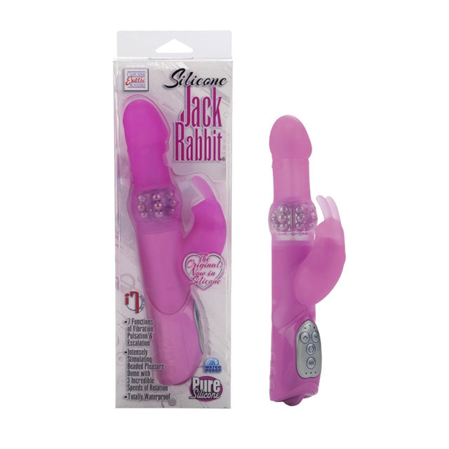 Silicone Jack Rabbit - Pink