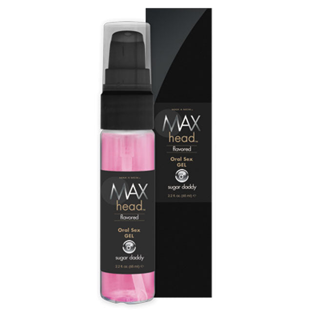 Max Head Oral Sex Gel, Sugar Daddy, 2.2 fl oz, Pump Bottle, Boxed