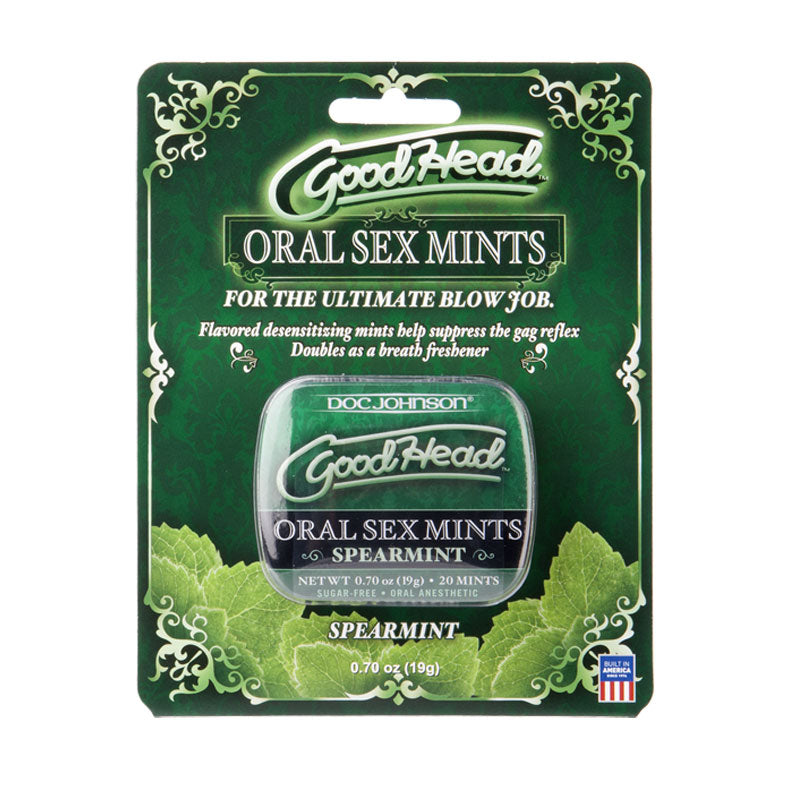 GoodHead - Oral Sex Mints - Spearmint Green