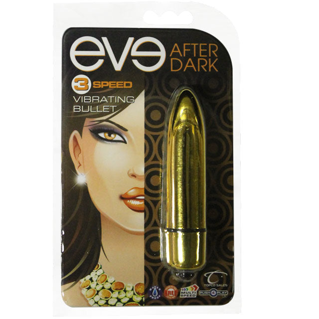 Eve After Dark Vibrating Bullet (Gold)