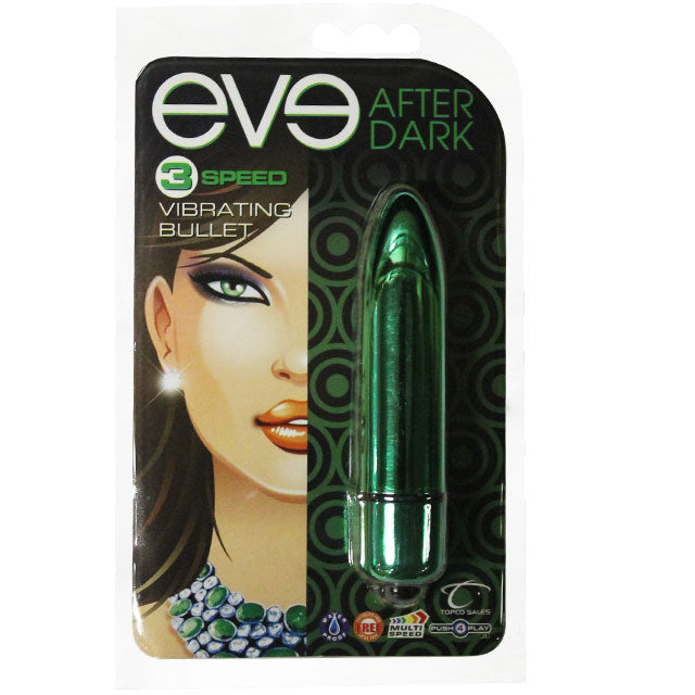 Eve After Dark Vibrating Bullet (Green)