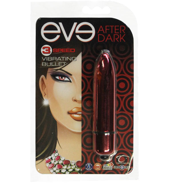 Eve After Dark Vibrating Bullet (Red)