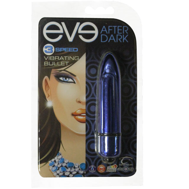 Eve After Dark Vibrating Bullet (Blue)