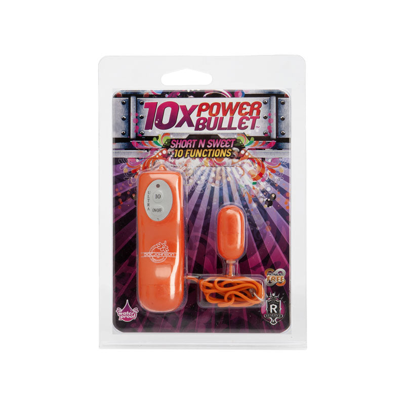 10X Power Bullet Short n' Sweet (Orange)