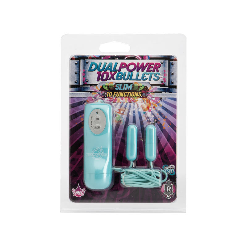 10X Dual Power Bullets Slim (Mint)