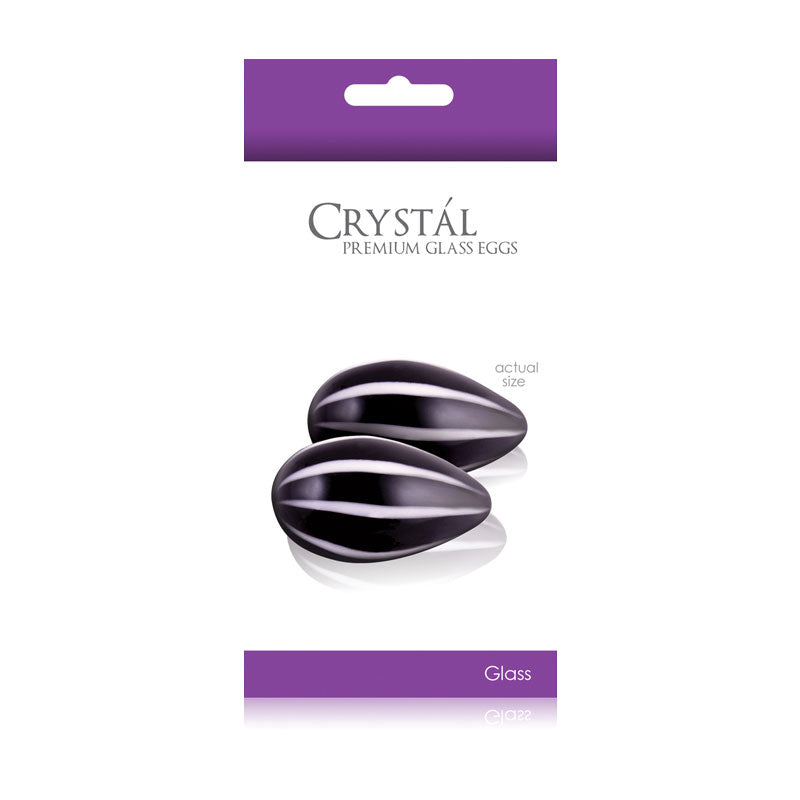 Crystal Kegel Eggs-Black