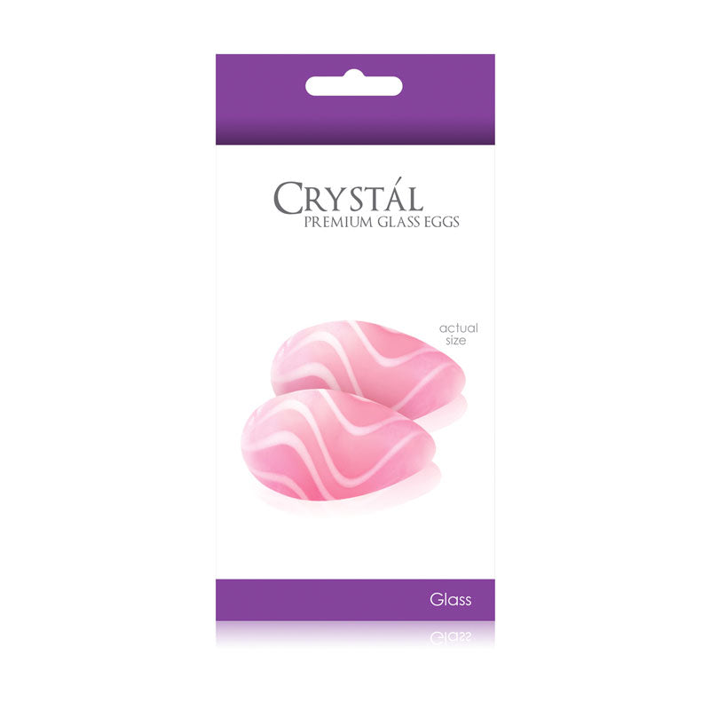 Crystal Kegel Eggs-Pink