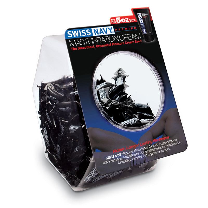 Swiss Navy Masturbation Cream 8ml (Bowl of 50)