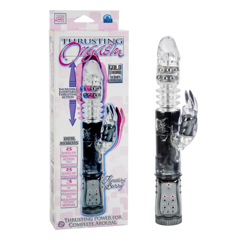 Thrusting Orgasm Thrusting Bunny - Black
