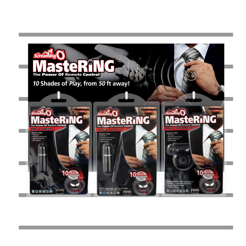 Screaming O MasteRing Wireless Remote w/Panty (Box of 6)