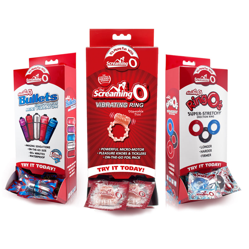 Screaming O Hanging Dispenser 3 products