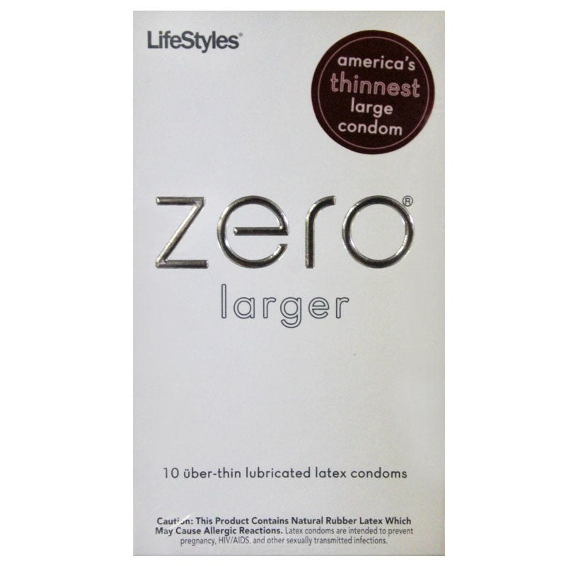 LifeStyles Zero Larger Thin Condom (10pk
