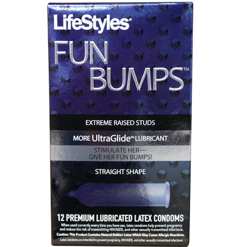 LifeStyles Fun Bumps Condoms (12 pack)