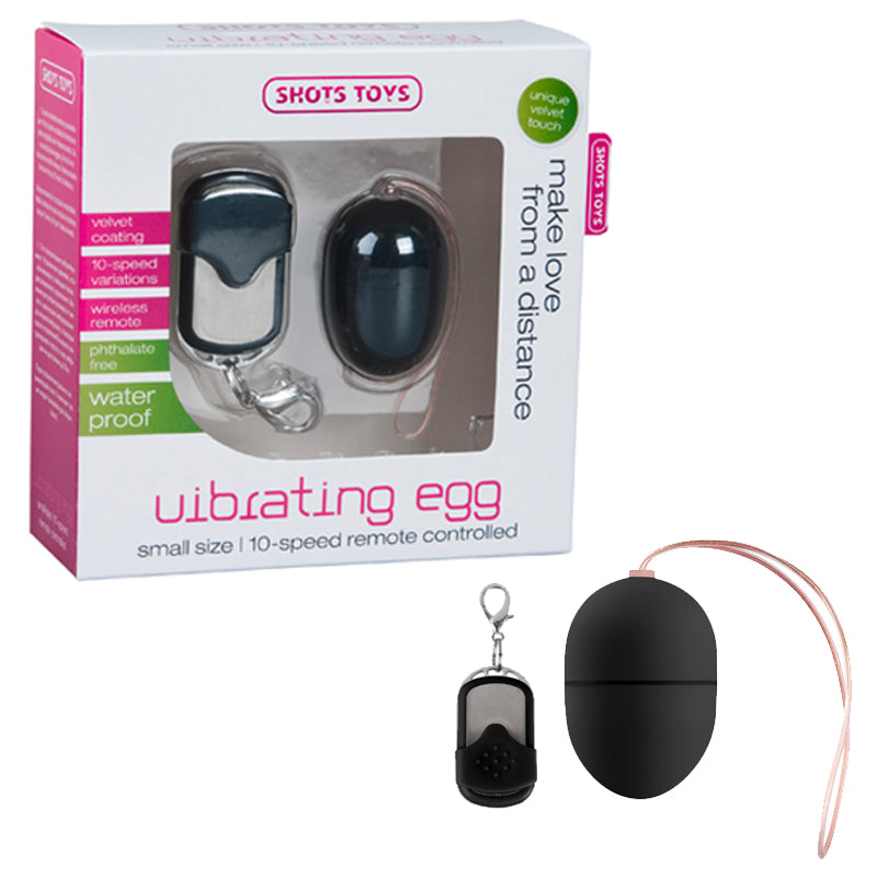 Shots Toys Remote Control Vibrating Egg Small Pink