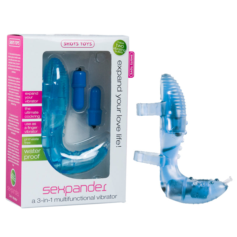 Shots Toys Sexpander Wp-Blue