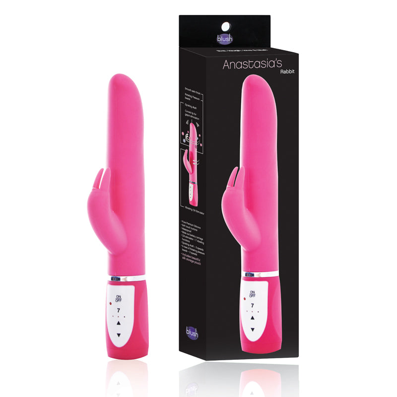 Blush Anstasias Rabbit Clit Stimulating Vibe (Pink)