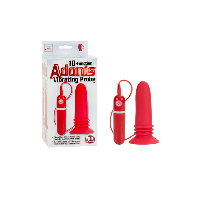 Adonis Vibrating Probe - Red 10-Function