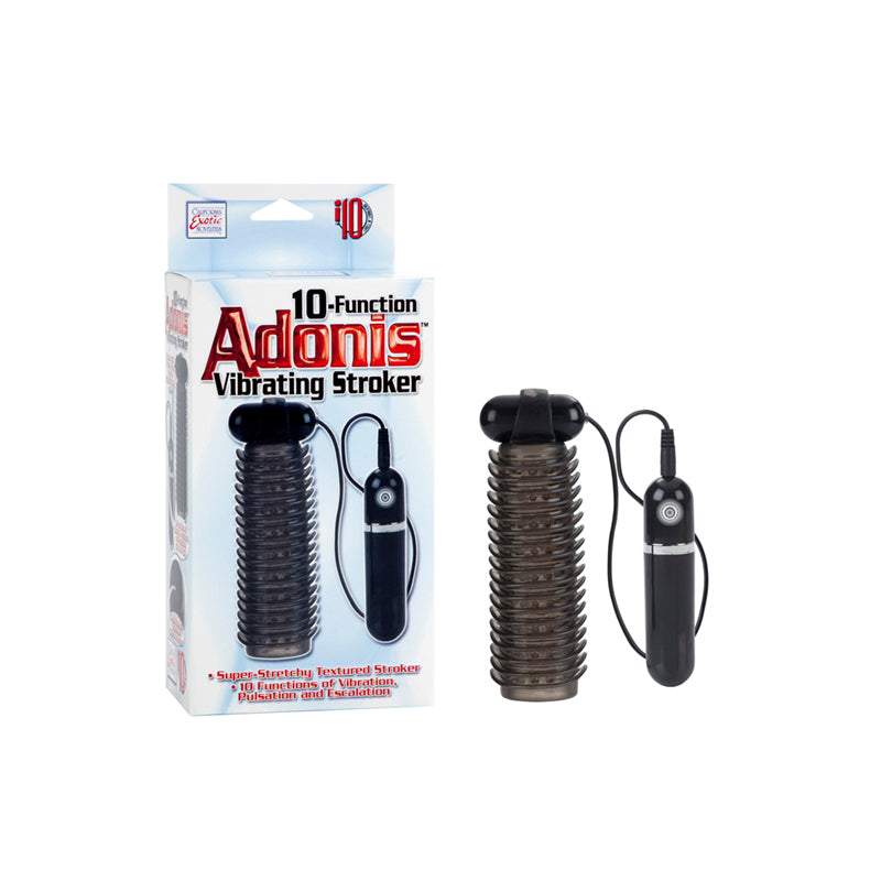 Adonis Vibrating Stroker - Smoke 10-Function