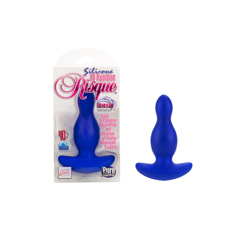 Silicone 10-Function Risque - Blue