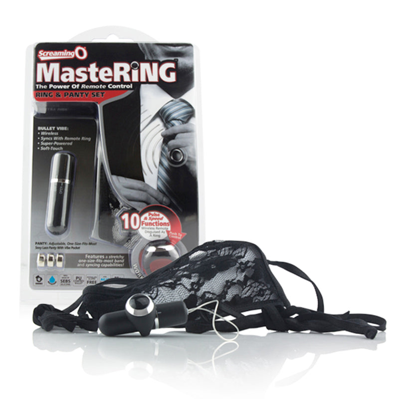 Screaming O MasteRing Wireless Remote Bullet w/Panty