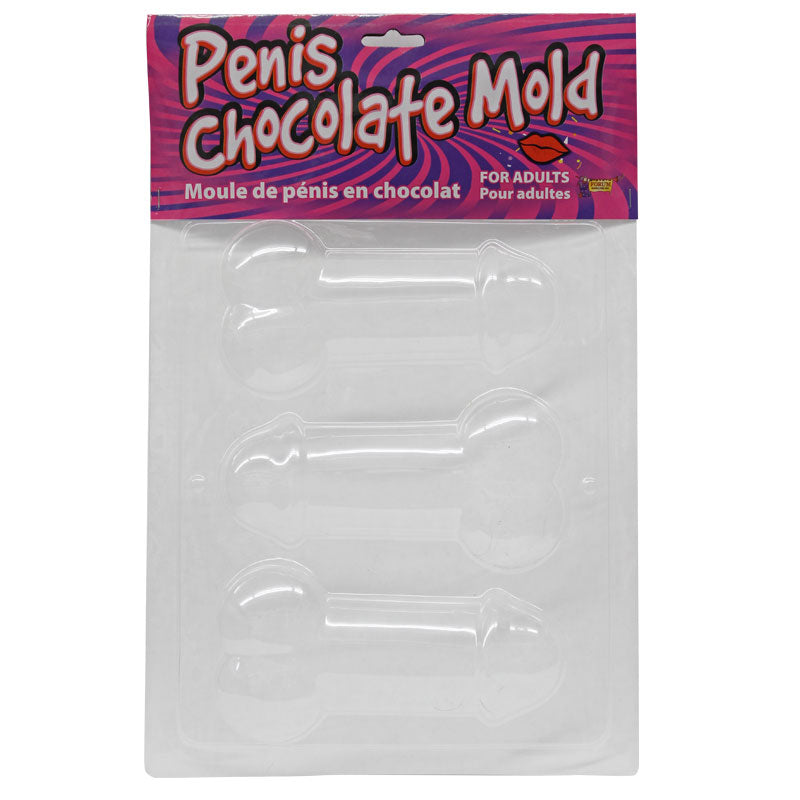 Chocolate Penis Molds (3/Set)