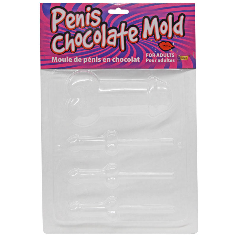 Chocolate Penis Mold (3 Lolly Molds Per)