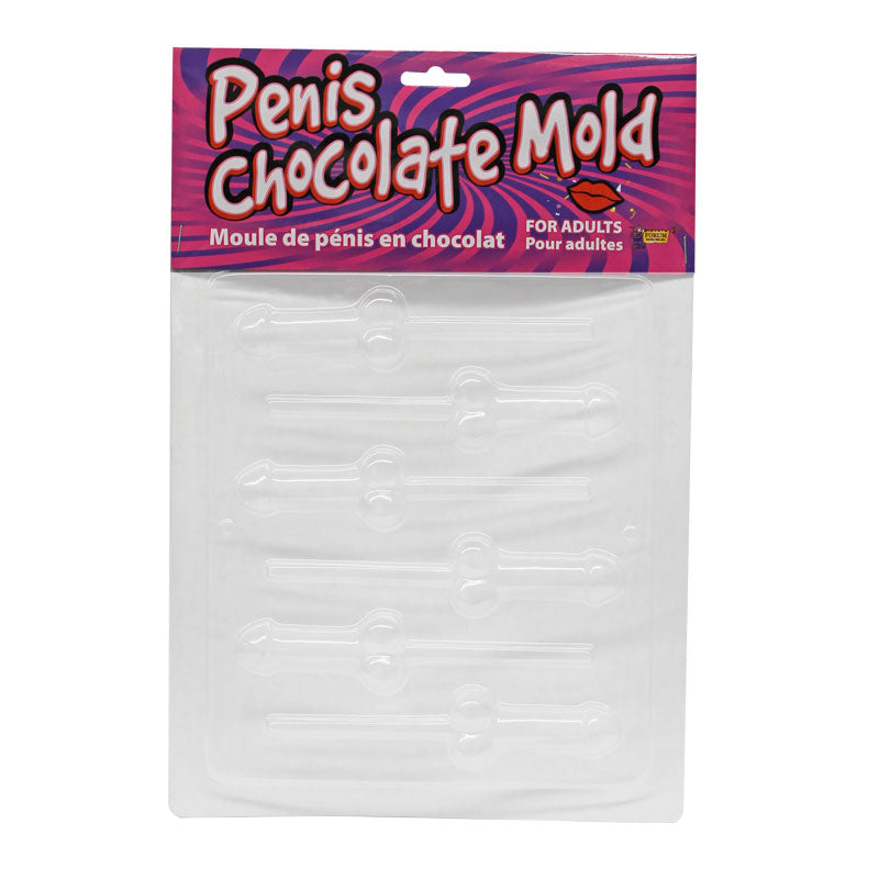 Chocolate Penis Lolly Molds (6/Set)