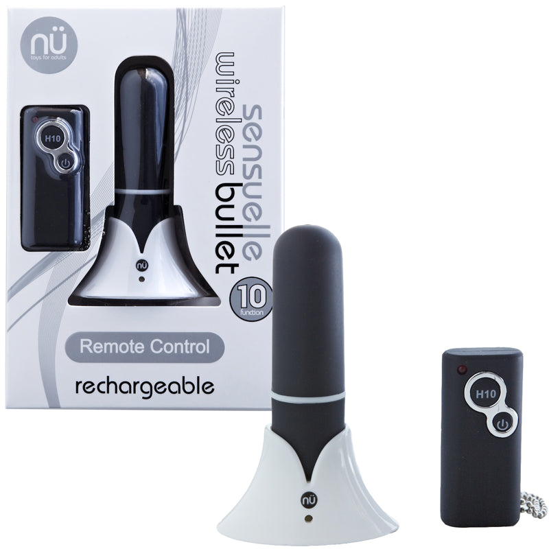 Nu Sensuelle Wireless Remote Bullet-Black