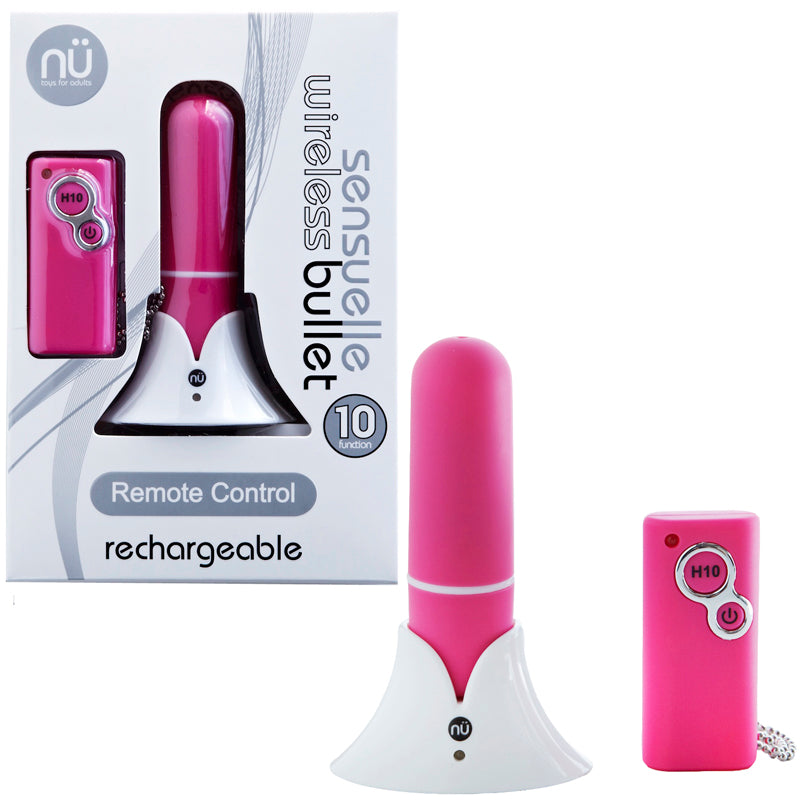 Nu Sensuelle Wireless Remote Bullet-Pink
