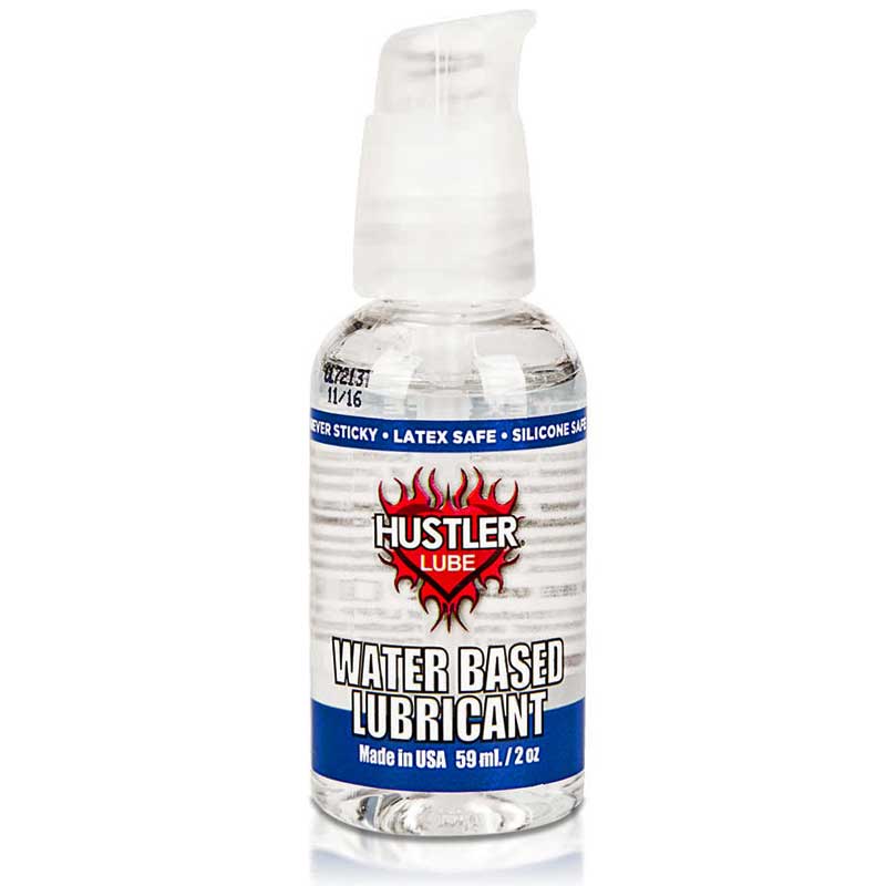 Hustler Water Based Lubricant 2 oz