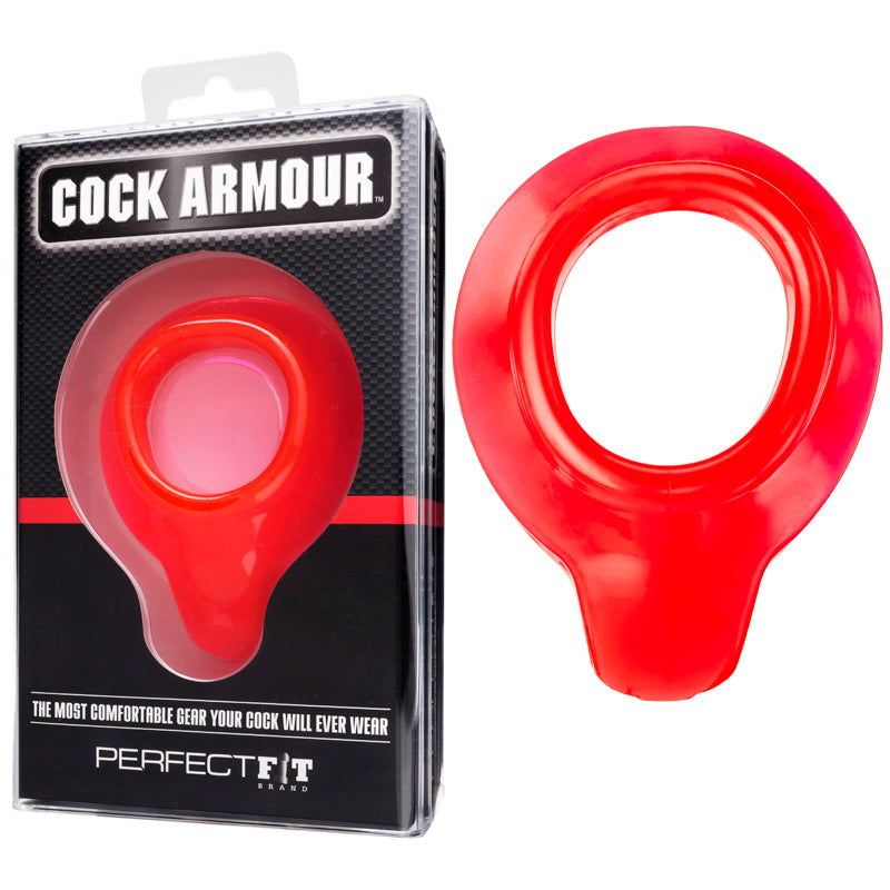Cock Armour - Red - Large