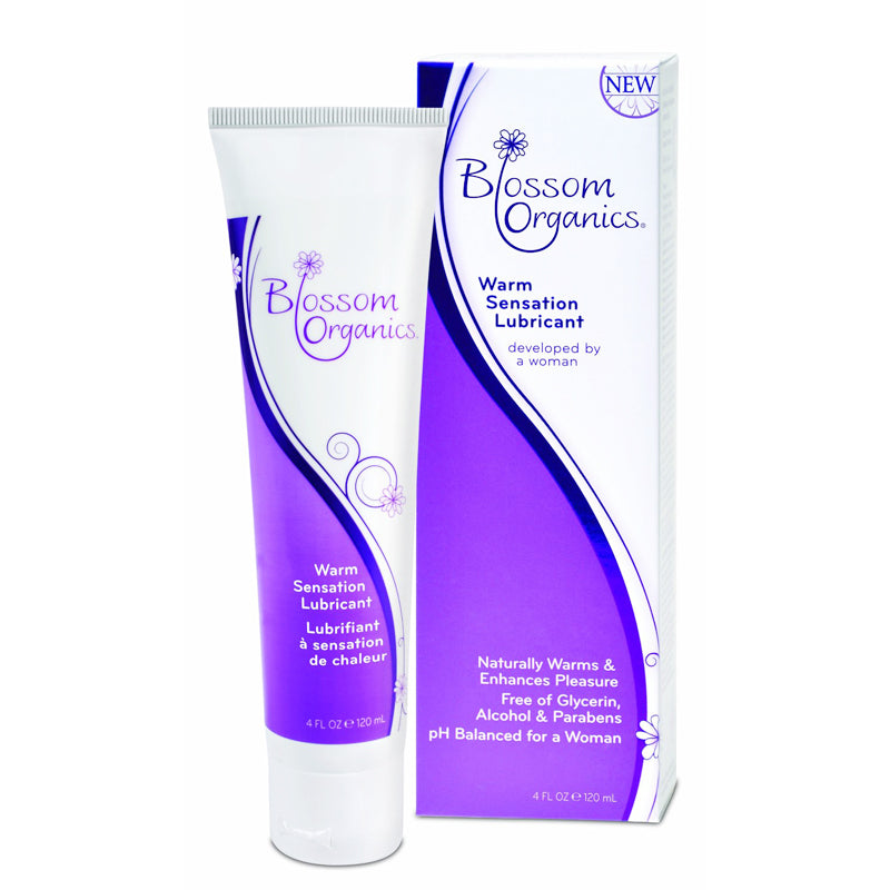 Blossom Organics Warm Sensation Lubricant 4oz