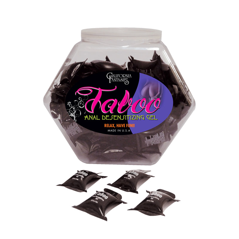 Taboo Anal Desensitizing Gel 10ml (Bowl of 72)