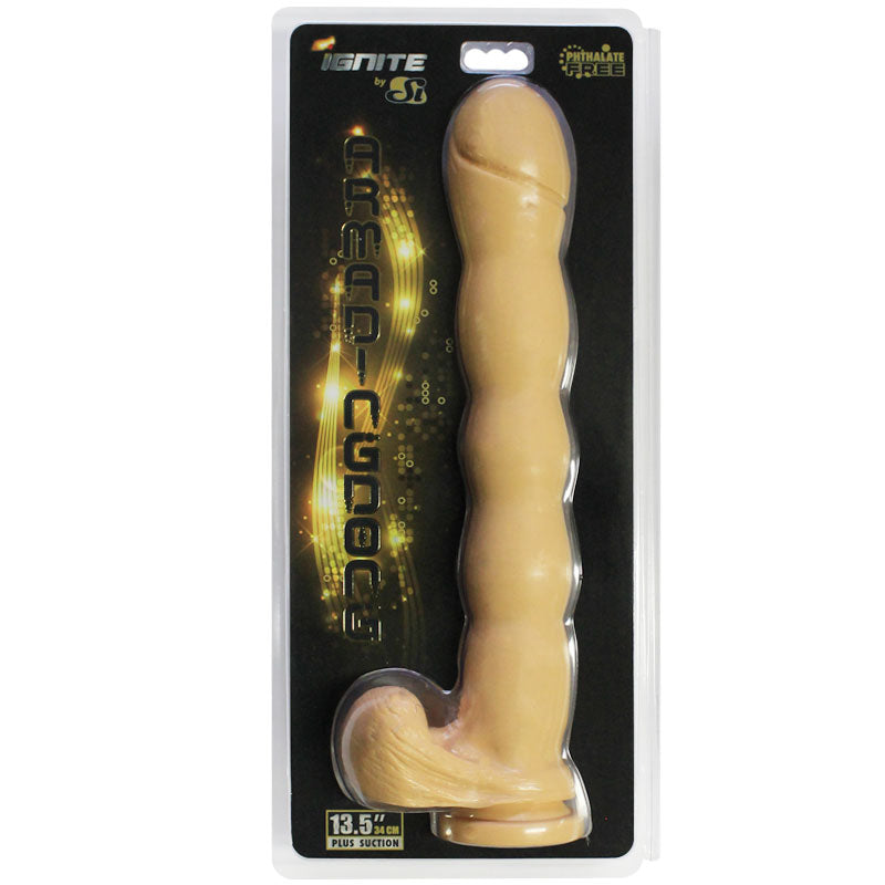 SI 14in Armadingdong w/Balls w/Suction Cup Flesh