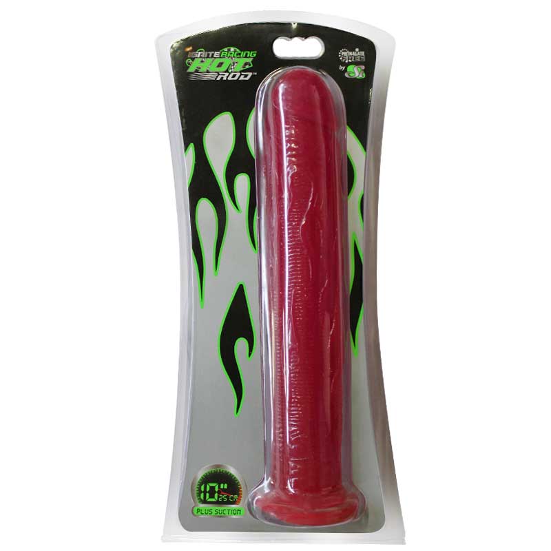 SI 10In Hot Rod w/Suction Cup Purple