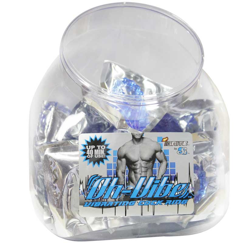 SI Oh Vibe Cock Ring (Bowl Of 25)