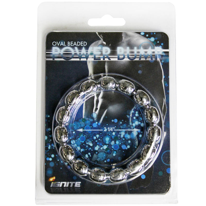 SI Power Bump Ring Oval Beads 2.25in