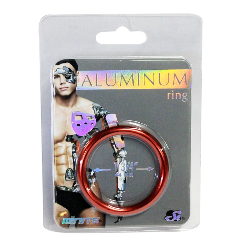 SI Anodized Aluminum Ring Hellfire Red 1 3/4in