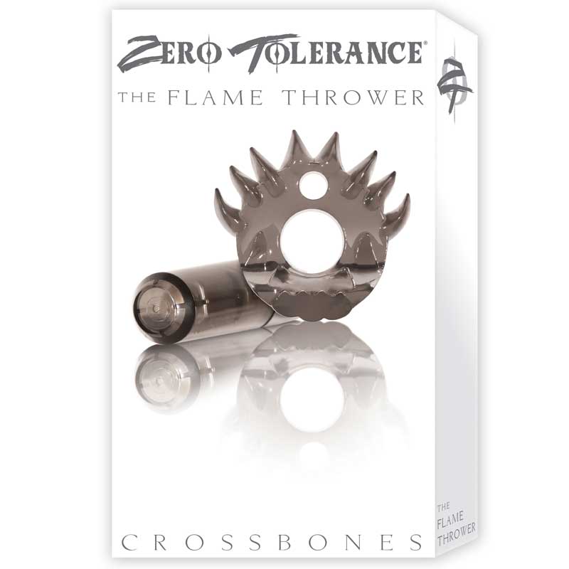 ZT Flame Thrower - Single Bullet Smoke Cock Ring / 1 Smoke Bullet