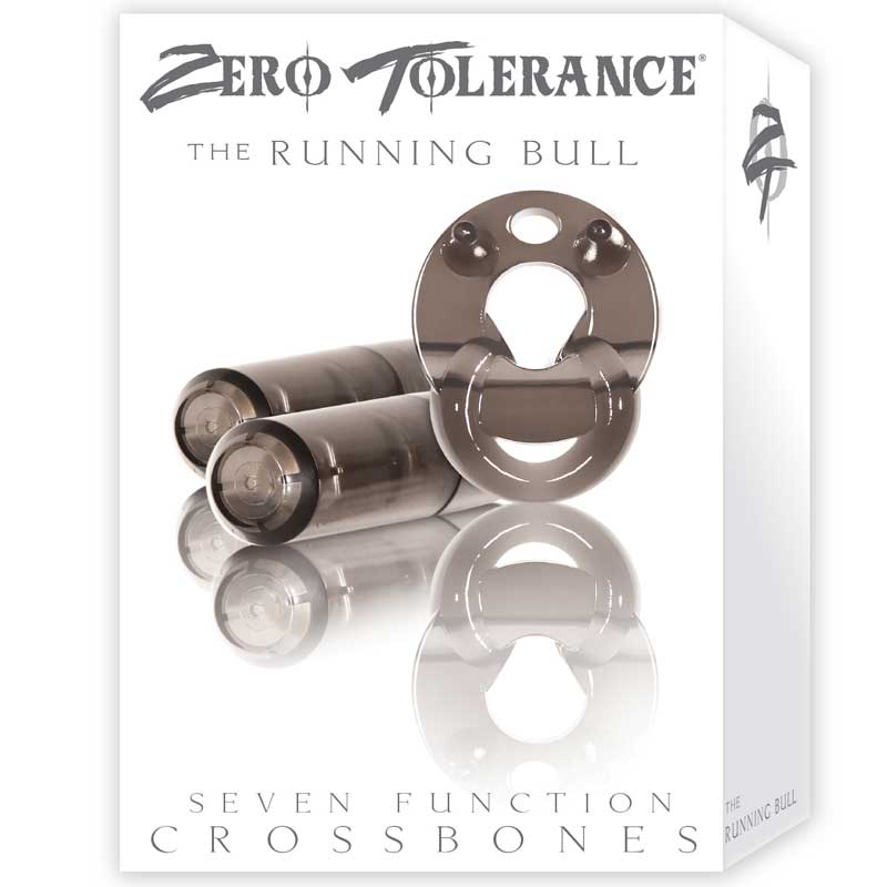 ZT Running Bull - Double Bullet Smoke Cock Ring / 2 Smoke Bullets