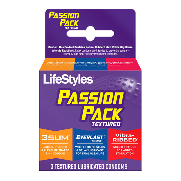 LifeStyles Passion Pack (3)