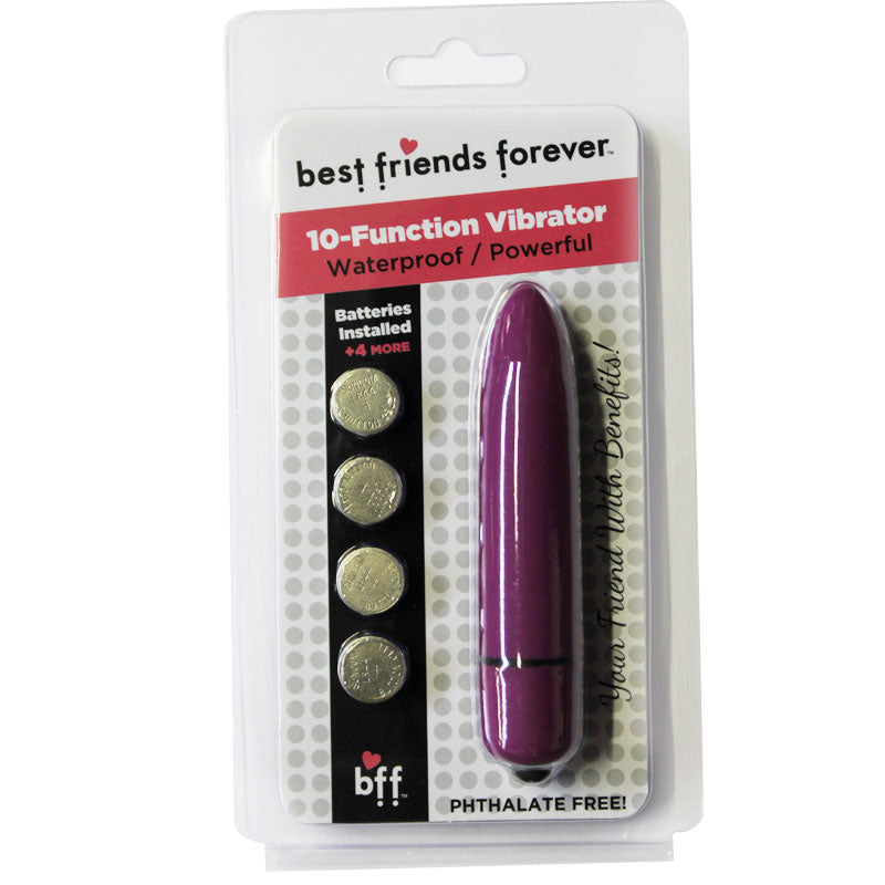 BFF Waterproof Friends w/Benefits Bullet Purple 8cm