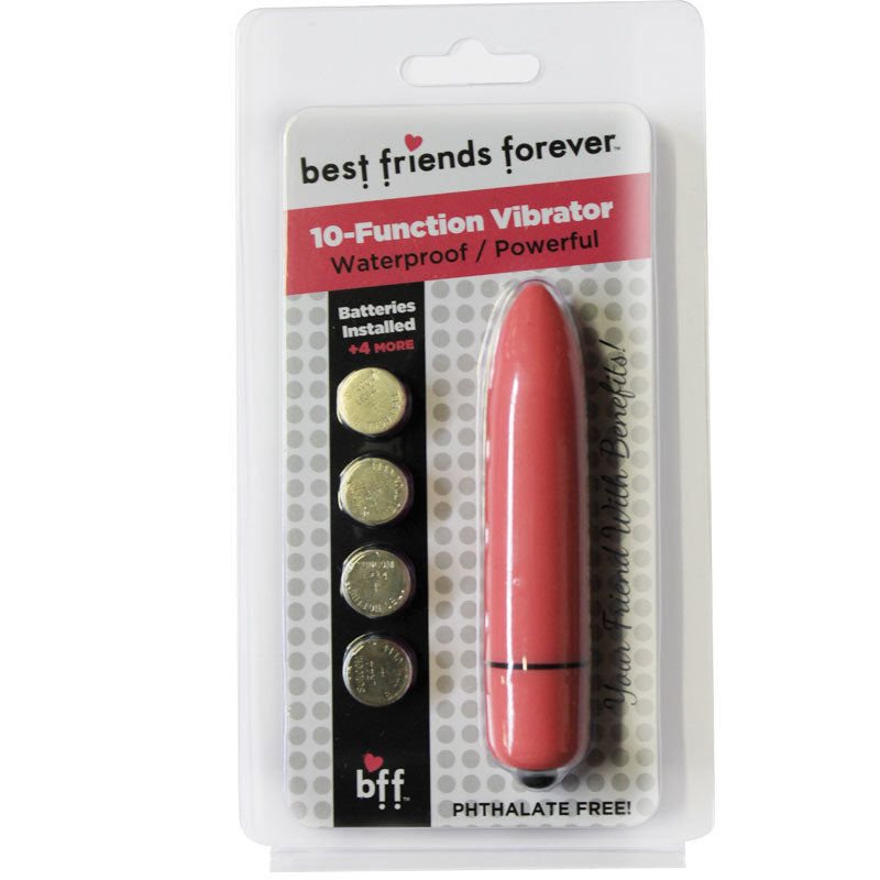 BFF Waterproof Friends w/Benefits Bullet Pink 8cm