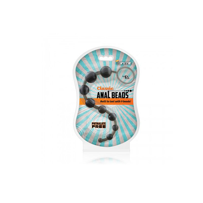 SI Assential Anal Beads 10 (Black)