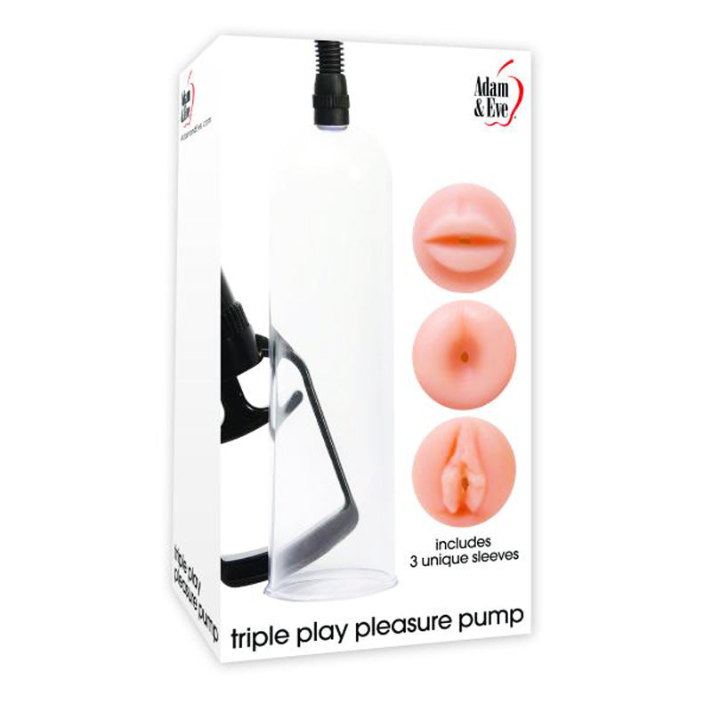 A&E Triple Play Pleasure Pump