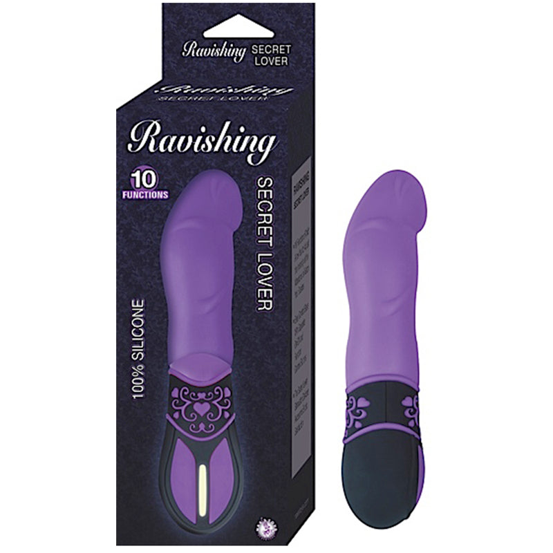 Ravishing Secret Lover Silicone Multispeed Waterproof Vibe (Purple)